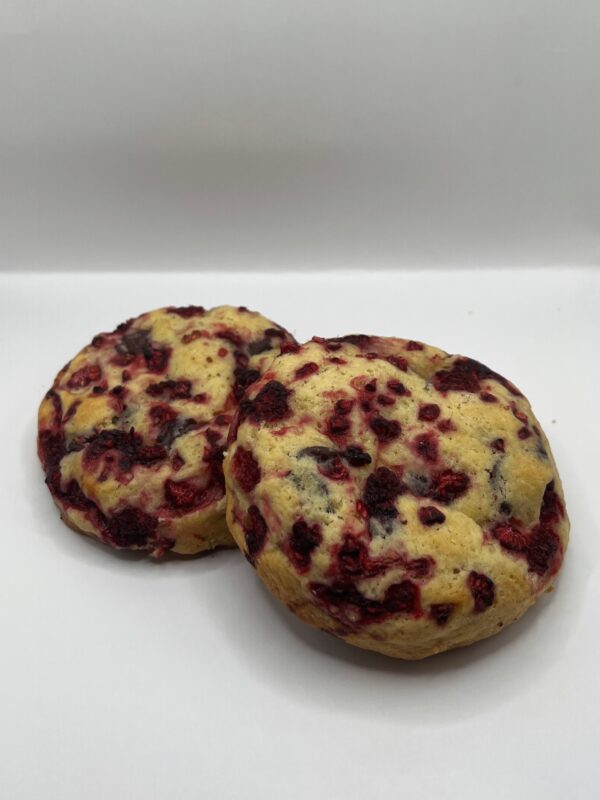 Framboos met pure chocolade